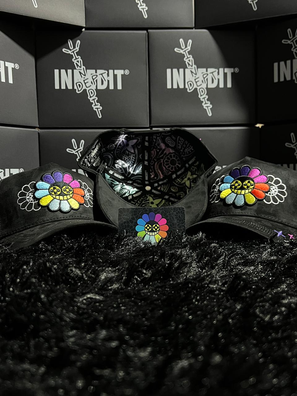 Gorra INNEDIT "FLVWERS" FULL SET mura colors