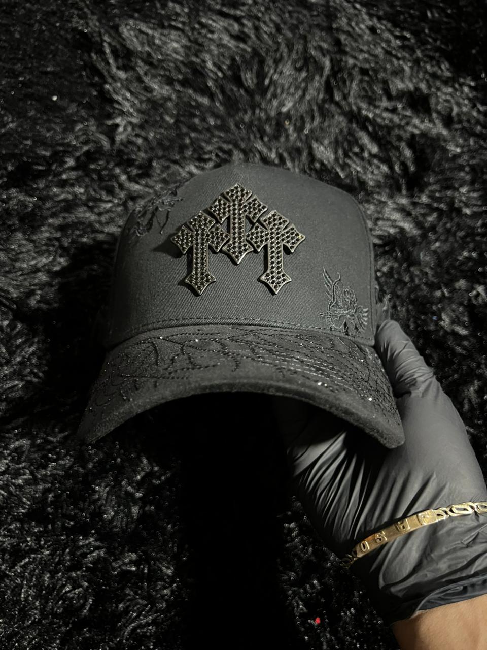 Gorra RICO HATS “Chrome” FULL SET: caja, cubrepolvos, llavero y certificado