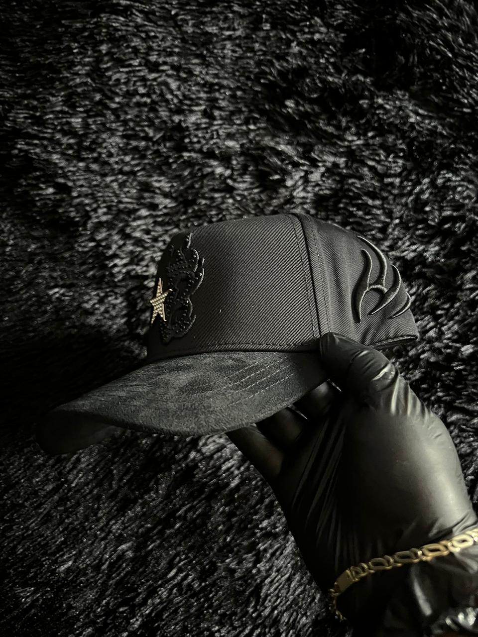 Gorra Barbas Hats “B Star” Baño de Oro 18k Rose