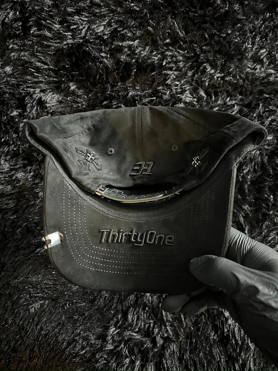 Gorra ThirtyOne Hats "LA Chrome" TOTAL BLACK